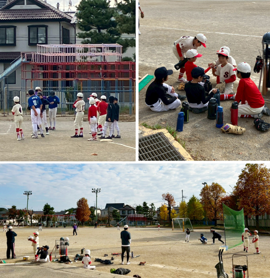 曽谷ファイターズさんと合同練習！